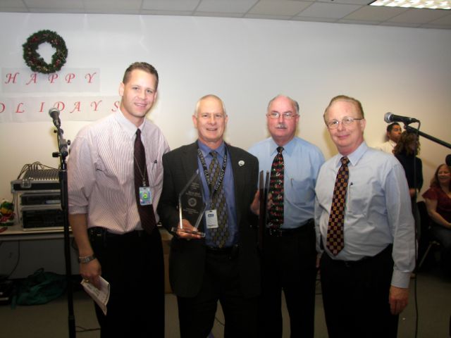 Tevan Kleb is Employee of the Year for 2008