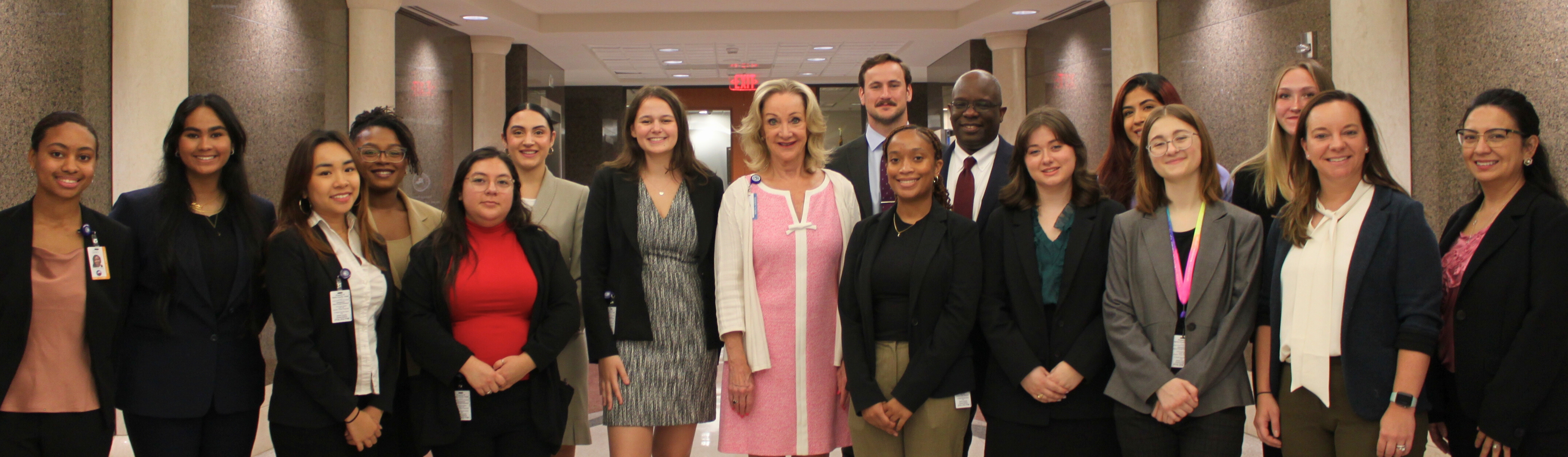 image showing District Clerk Marilyn Burgess and team 